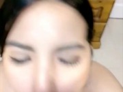 Horny Latina Teen Gets Nude, Plays with Ass and Receives Cumshot [Snapchat Porn 2021] 15/16
