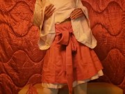 Kitsune cosplay for Daddy 2/16