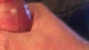 huge cum in bed