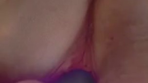 Clit Rubbing With Vibrator