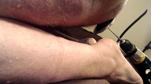 Testing My Invention the Dildo Drill See my Full Video Where I really Test it out!