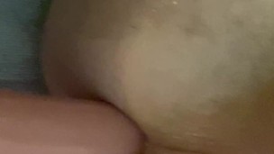 Anal destruction with sex machine