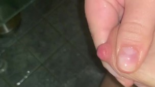 Milky boobs in the shower 