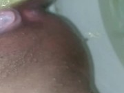 Closeup of my golden pee