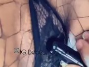 Housewife have orgasms Back to Back! Pussy Squirt & Cream Fun!! 3/16