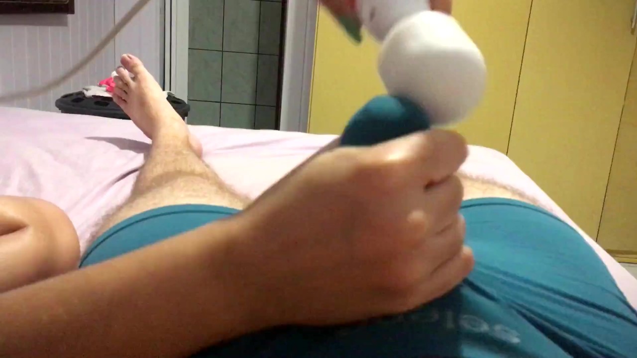Cum in pants handjob, she made him cum with her magic wand vibrator - Free Sex Video - RedTube