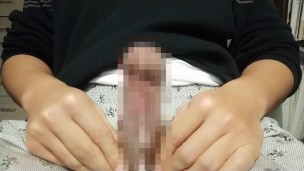 シゴかずにドピュドピュ射精 9