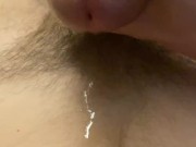 POV Cumshot for Morning Jerk Off