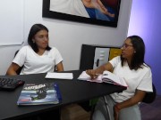 Dos teniendo una relación lésbica 1/16