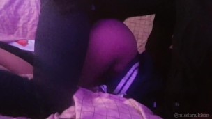 Amateur classmate doggystyle fucking sex doll anal