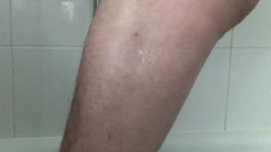 SHOWER TIME: DILDO all the way IN ** PART 2 **