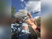 Fumamos marihuana sexo el páramo en la naturaleza follada con hermosa vista 14/16