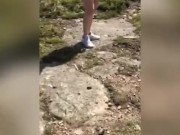 Fumamos marihuana sexo el páramo en la naturaleza follada con hermosa vista 2/16