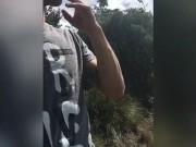 Fumamos marihuana sexo el páramo en la naturaleza follada con hermosa vista 3/16