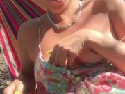 play with pussy outdoors 2/16