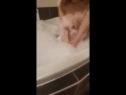 My GF wanna make you CUM!! TRY NOT TO :3!! Bathroom, Snapchat, Teasing, masturbation 