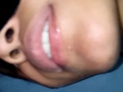 Stepfather teaching stepdaughter how to make deepthroat and drink piss for the first time 1/16