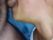 Stepfather teaching stepdaughter how to make deepthroat and drink piss for the first time 6/16