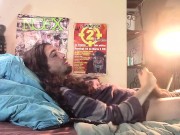 Male Solo Cum Eating 18 (Right Angle)