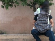 School girl gets horny and fucks in the park with her boyfriend 4/16