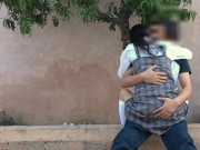 School girl gets horny and fucks in the park with her boyfriend 6/16