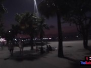 Young Asian GF sucked and jerked her boyfriends big dick back in the hotel 4/16