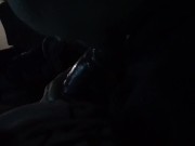 Sneaky RedBone Thot gives Head in Dark 2/16