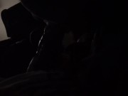 Sneaky RedBone Thot gives Head in Dark 3/16
