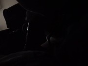 Sneaky RedBone Thot gives Head in Dark 4/16