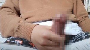シゴかずにドピュドピュ射精 11