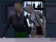 Waitress Seduces Client and They End Up Having Lesbian Sex - Sexual Hot Animations 4/16