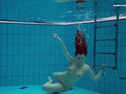 Nude babe Vesta shows herself nude underwater 13/16