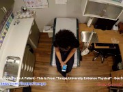 Camera's Capture Freshman Mia Sanchez's Student Physical with Doctor Tampa @ GirlsGoneGynoCom 3/16