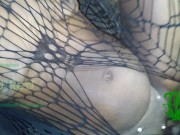 Tag Team Slim Petite Hot Fit Ebony Slut Taking Turns in Whore Pussy Bareback No Condom 6/16