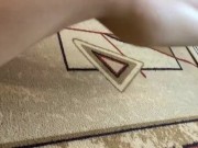 Sexy girl does abs exercises 15/16