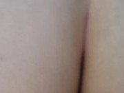 Novinha sentando gostoso quer fazer anal enfia o pau no cuzinho e leva gozada na bunda - bbw fucking 10/16