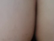 Novinha sentando gostoso quer fazer anal enfia o pau no cuzinho e leva gozada na bunda - bbw fucking 3/16