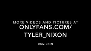 Tyler Nixon in a morning shower