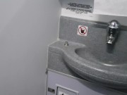 Risky Public Squirt on Plane 1/16