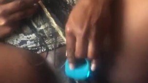 Asia squirts with toy