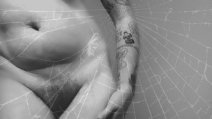Goth Trans Boy Silent Film Erotic Solo Spider Theme