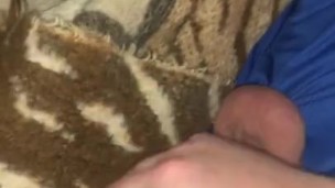 He loves to stroke off & cum 