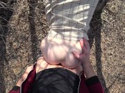 Fucked my big-ass stepsister in nature 8/16