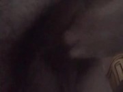 Dark cock, fat wank