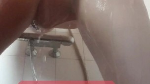 Masturbation in the shower