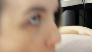spontaneous quick blowjob, facial - Sunako_Kirishiki