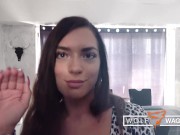 SubLisa enjoys his huge cum in her mouth! Wolf Wagner Casting 3/16