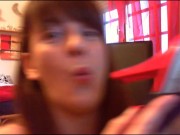 Extreme fetish masturbation with shoe heels all inside hot pussy 11/16