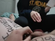 Mistress Bust's My Balls After Drawing all Over Me 15/16