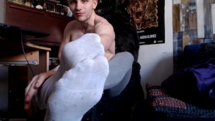 Worship Feet in White Socks